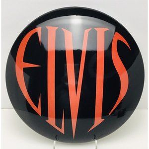 ELVIS 17" ROUND METAL DOME SIGN Wall Sign Decor #02 - NEW